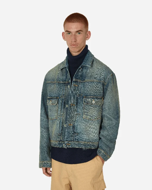 Trucker Denim Jacket Blue